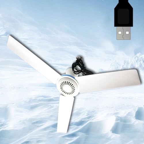 Ventilador USB portátil para combatir el calor en camping y hogar 5