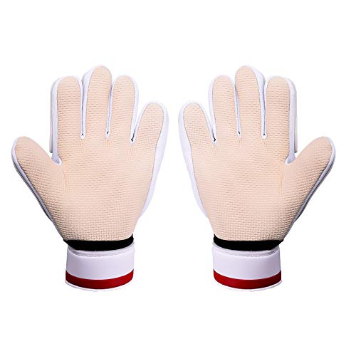 image for Sportout Kids Goalkeeper Gloves, Soccer Gloves with Double Wrist Prote