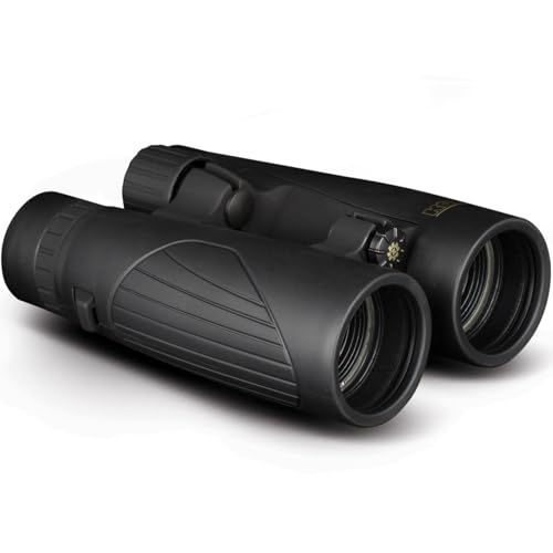 Konus Titanium-OH Binocular | Durable Lightweight Fogproof Open Hinge Multi-Coated Rubber-Covered Central-Focus Binoculars, 10×42 W.A.