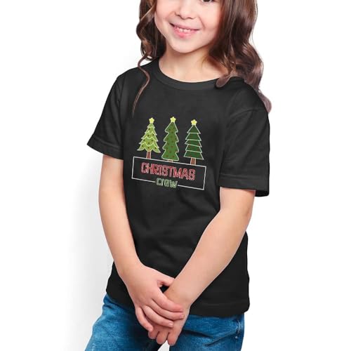 Image of Merry Christmas Family Shirts Plus Size Tops Couple Outfit Tee Parent-Child Short Sleeves Christmas Top