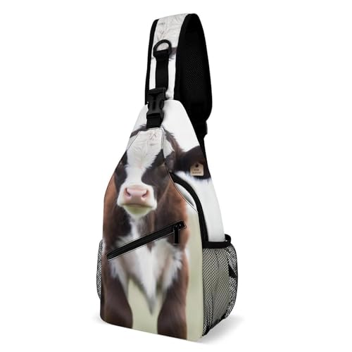 Sac à bandoulière anti-pluie vache pour sport et gym