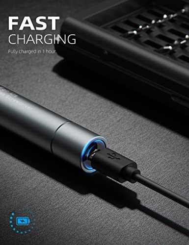 Ifu Mini Electric Screwdriver, 42 In 1 Precision Screwdriver Set – Small Cordless Power Screwdriver With Led Light & 37 Magnetic Bits, Repair Tool For Phone Laptop Camera Watch Computer #TOP3