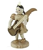 Material: Holz, lackiert Blank Engel Kurzrock mit E-Gitarre