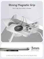 Mag-Safe Ladegerät 2-Pack, JSAUX Wireless Charger Induktive Ladestation – Ansicht 4