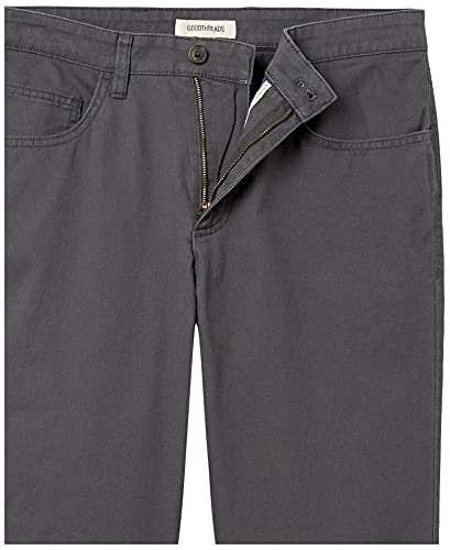 Amazon Essentials Men's Straight-Fit 5-Pocket Comfort Stretch Chino Pant (Previously Goodthreads), Grey, 34W X 30L #TOP3