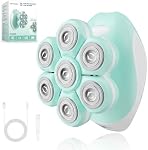 Electric Razor for Women Legs, Smooth Full Body Shaver for Lady | 7D 360° Floating Shaving Head, Close Skin Comfort Shaving, IPX6 Waterproof, Wet & Dry Grooming, Travel Size, Mint Green