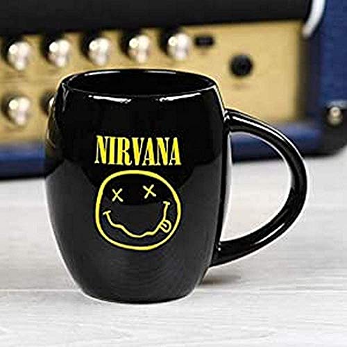 Nirvana MGO25666 Mug Oval céramique 15oz/425ml (Smiley)