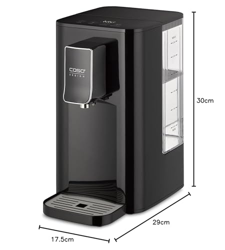 Caso Hw 550 Hot Water Dispenser For Home | 2.9L Instant Water Boiler For Hot Drinks And Tea | One Cup Boiling Water Dispenser | Saves Up To 50% Energy Compared To Kettles | 7 Temperature Settings - 8