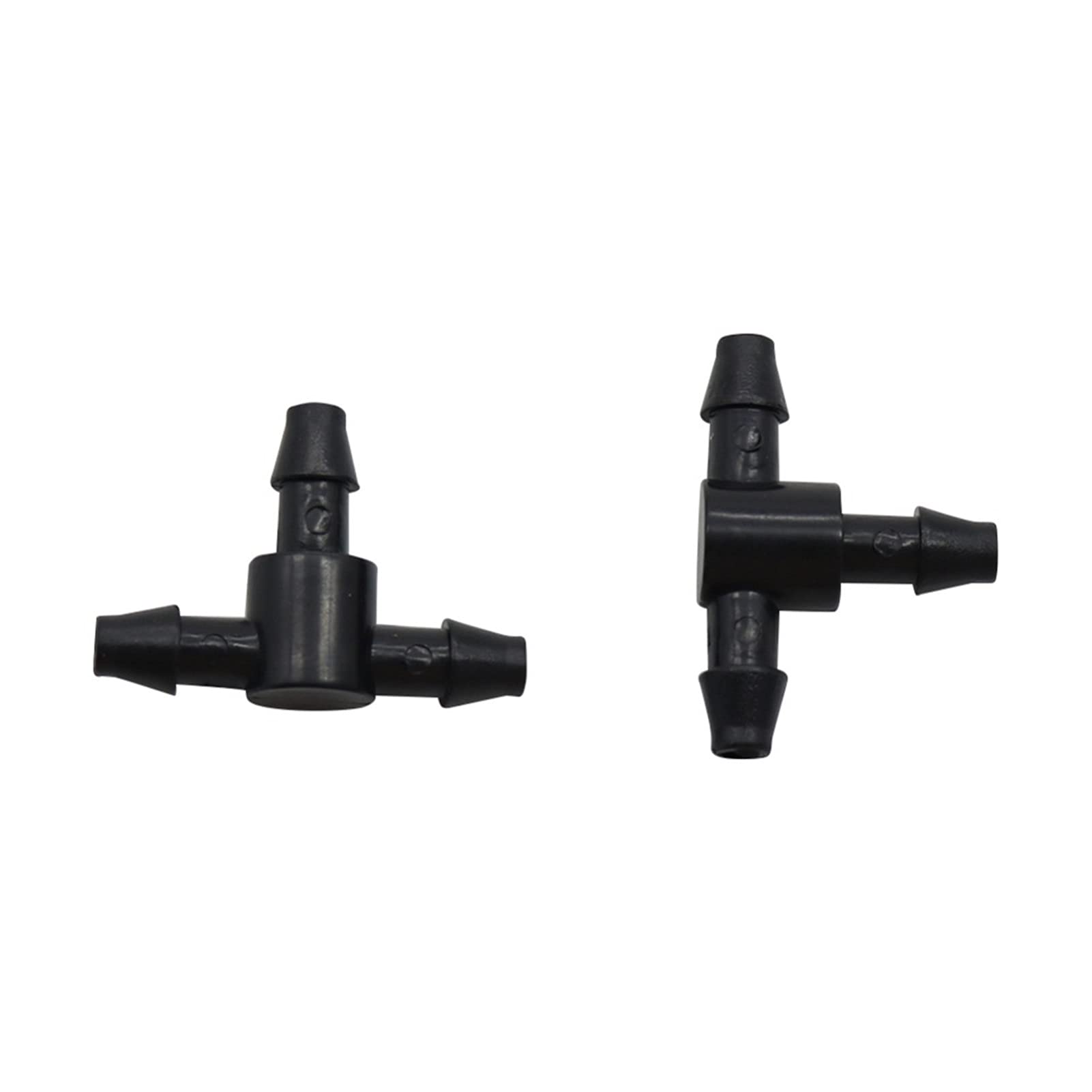 Garden Plumbing 30 Pieces of 4mm Barbed Tee Hose Connector Garden Tee Water Separator Agricultural Greenhouse Irrigation Pipe Fittings