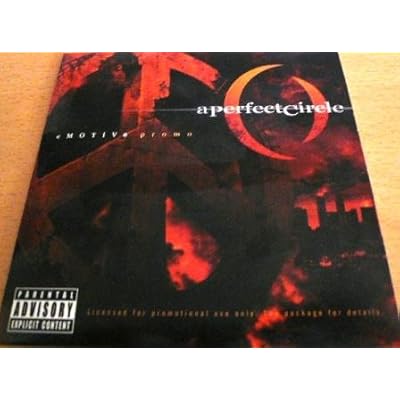 A Perfect Circle - Emotive - CD - PROMOTIONAL ITEM - 708761894622