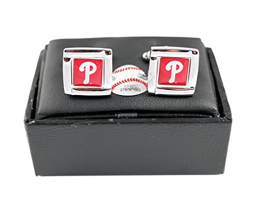 Philadelphia Phillies - MLB Team Logo Cufflinks