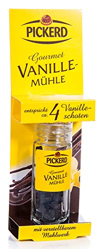 GOURMET VANILLE MÜHLE (7 Gramm) MAHLWERK VERSTELLBAR Cover