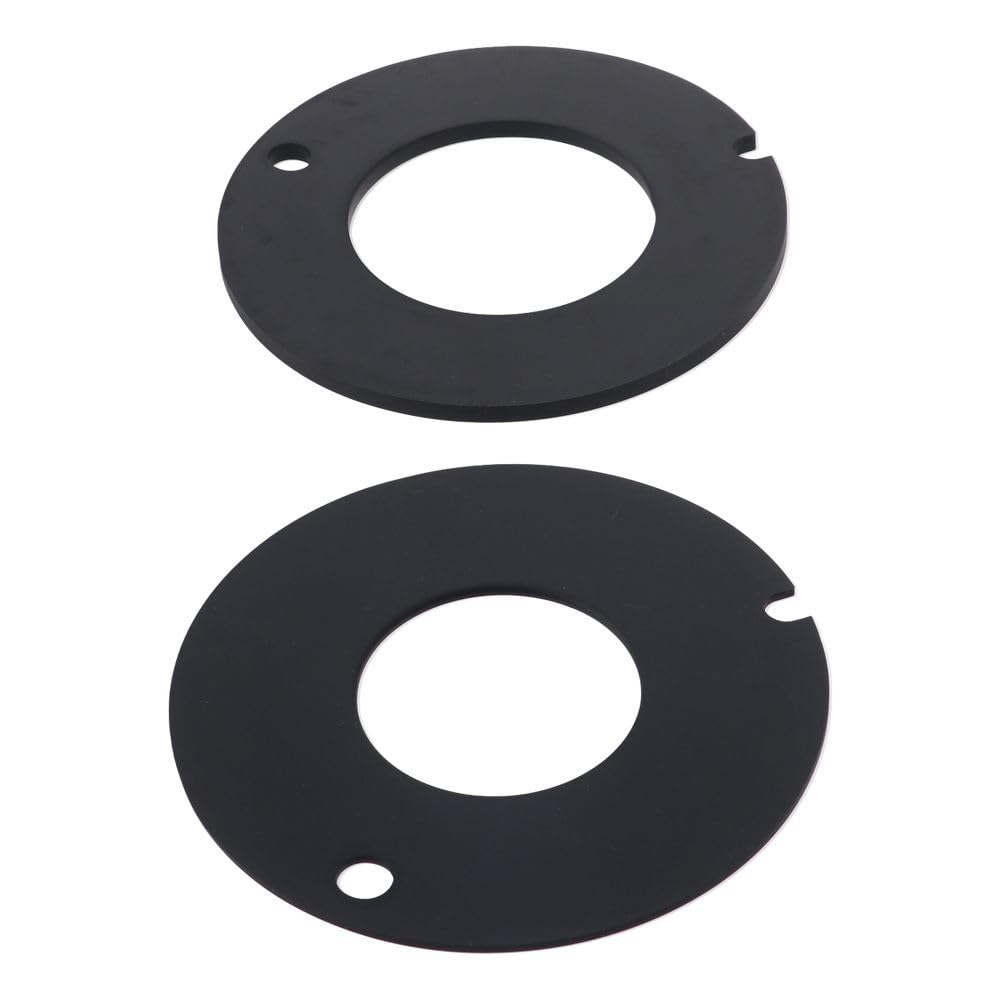 2 PCS Rubber Toilet Seal Kits, 385311462 & 385316140 Black Seal Replacement Car Parts for Sealand for Mansfield
