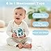 inzerwudi Montessori Toys for 1 Year Old Boy Gifts, Busy Board for 1 Year Old Toys with Light, Travel Sensory Toys for Toddlers 1-3, Baby Activity Cube Learning Toy 12-18 Months Birthday