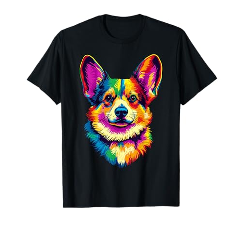 Corgi Welsh Corgi Cardigan Cani Carini Welsh Corgi Maglietta