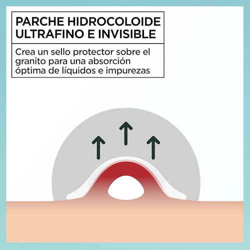 Miniatura 5 de Garnier Pure Active Pimple Patches - Parches Invisibles Para Granitos De La Cara Y Cuerpo, Con Tecnología Hidrocoloide, Dos Tamaños X 44