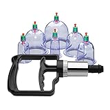 Master Series Sukshen 6 Piece Cupping Set with ACU-Points