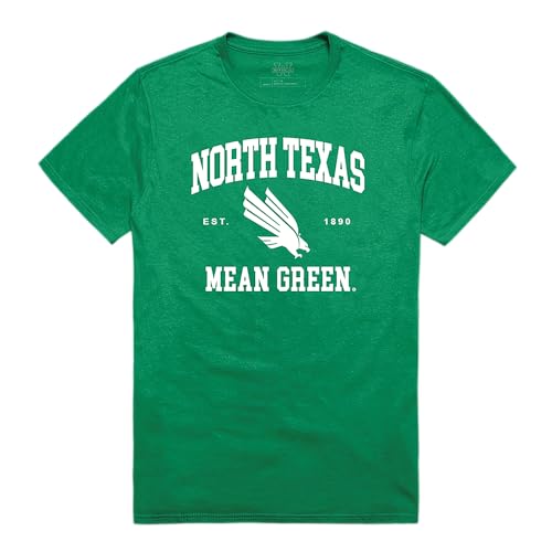 North Texas Mean Green Seal College Tee, Kelly, Large