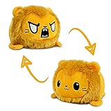 TeeTurtle | The Original Reversible Lion Plushie | Patented Design | Sensory Fidget Toy for Stress...