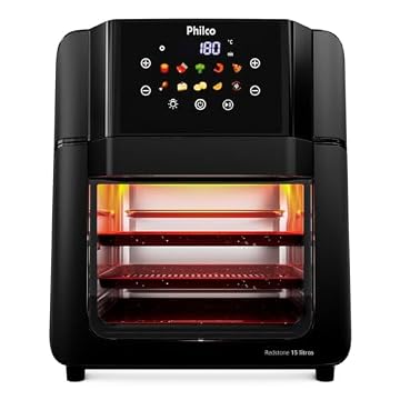 Air Fryer Oven Philco 15L Redstone 10 Funções PAF15C 127V
