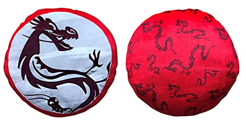 Cojín de Disney Mulan Mushu – Cojín cómodo y Agradable de apretar – Diseño: Mushu – Regalo...