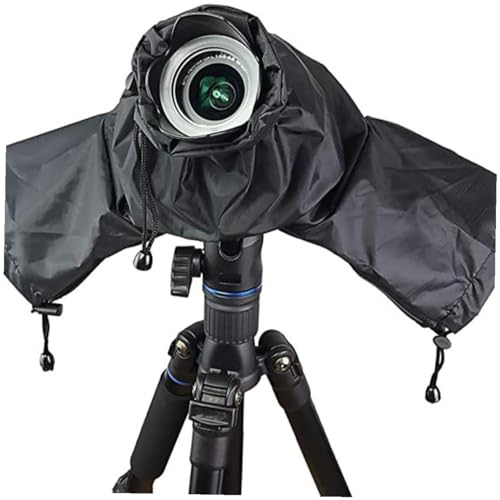 Funda para cámara de fotos impermeable ajustable con protección para objetivos largos de exteriores 3