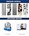 GBJ Involute Gear Hob Cutter High Speed Steel Milling Cutter 30° Pressure Angle Cutting Tool Industrial Supplies 22mm-27mm Bore (M1.5* a30°)