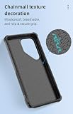 Pełna osłona zawiasu Magnetyczne etui do Samsunga Galaxy S26 Ultra, Wbudowane mocne magnesy, Wojskowe testy upadku, Smukłe, odporne na wstrząsy etui ochronne na telefon Ochronne etui na telefon(Blu)