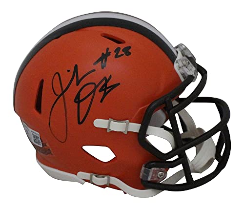 Jeremiah Owusu-Koramoah Signed Cleveland Browns Speed Mini Helmet