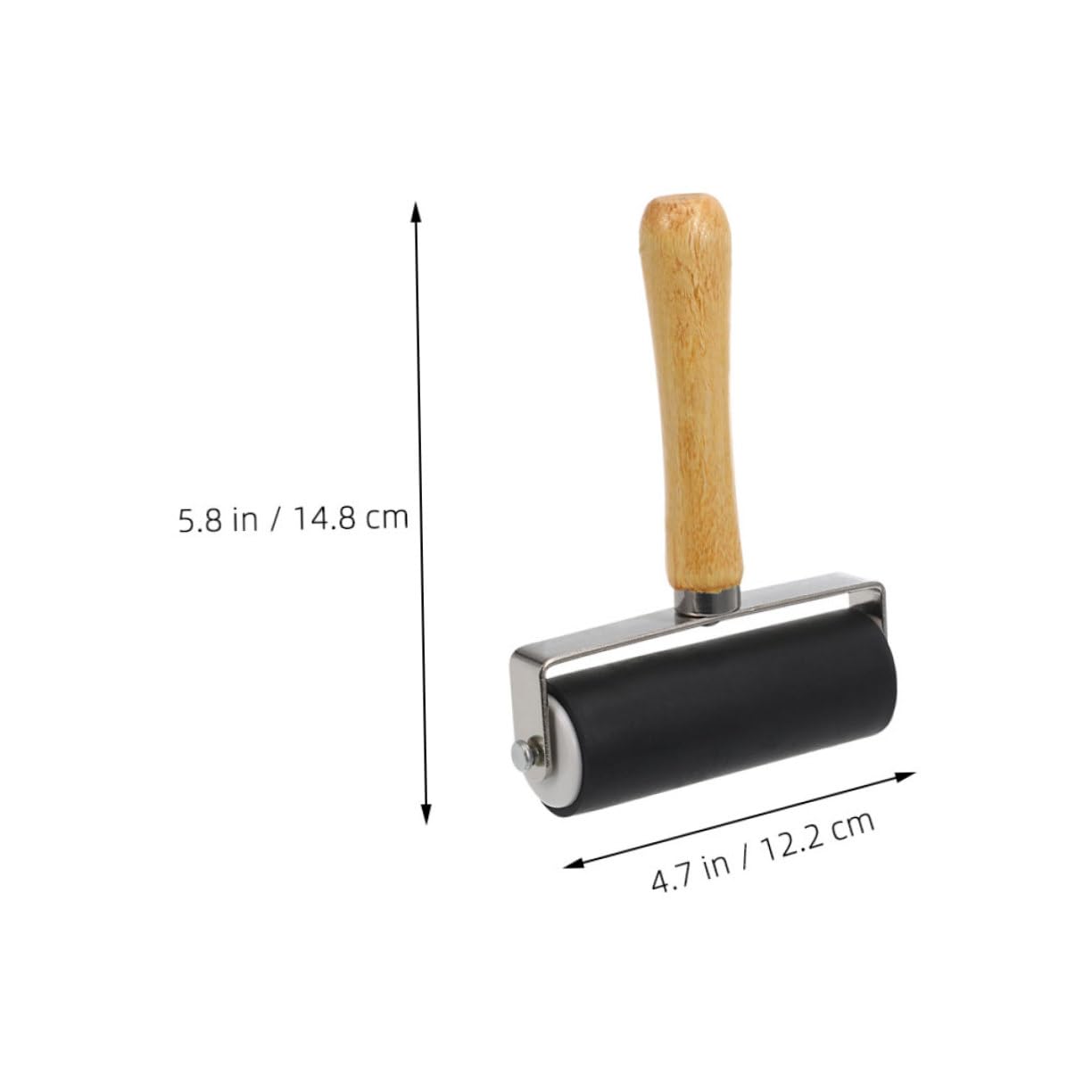 DOITOOL 3pcs Roller for Printmaking and Crafting Portable Ink Roller for Stamping Embossing and Plate Painting Smooth Application and Design