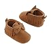 Carter's Girls' Baby Soft Sole Moccasin 6-9 Crib Shoe, Tan, 6-9 Months Regular US Infant