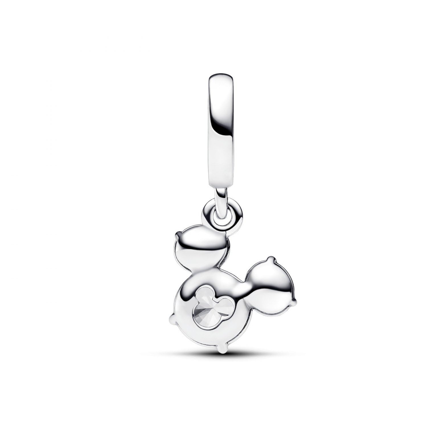 PANDORA Disney Pendente a forma di Topolino in argento Sterling con zirconia cubica trasparente