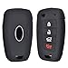 XUKEY 4 Button Silicone Flip Key Cover Remote Fob Case for Hyundai Kona 2018 2019 Car Key Shell Jacket Protector