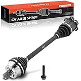 A-Premium CV Axle Shaft Assembly Compatible with Audi Models - A4 2004-2007, RS4 2007-2008, S4 2004-2008, 1.8L 2.0L 4.2L, Manual Transmission - Front Left Driver Side