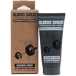 Gamer Grip Strength & Fitness Cream for Sweaty Hands -Chalk-Free Liquid Formula Grip Cream for Weightlifting, Climbing, Golf, Gymnastics Grips & Pole, Sweat Control for Instant Dry Hands, Made in USA