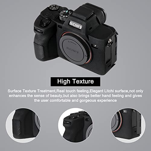 Funda protectora de silicona para cámara Sony Alpha 7IV miniatura 5