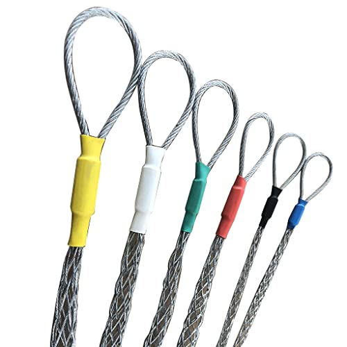 HEYLULU extracteur de câble de Conduit de Tuyau antidérapant galvanisation tirant Les Chaussettes de câble en métal Outils d'extracteur de Maille pour Les électriciens – vue 2