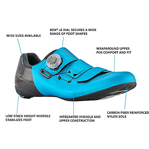 SHIMANO SH-RC502W Lightweight Women’s Road Cycling Shoe Packed with Pro Features2