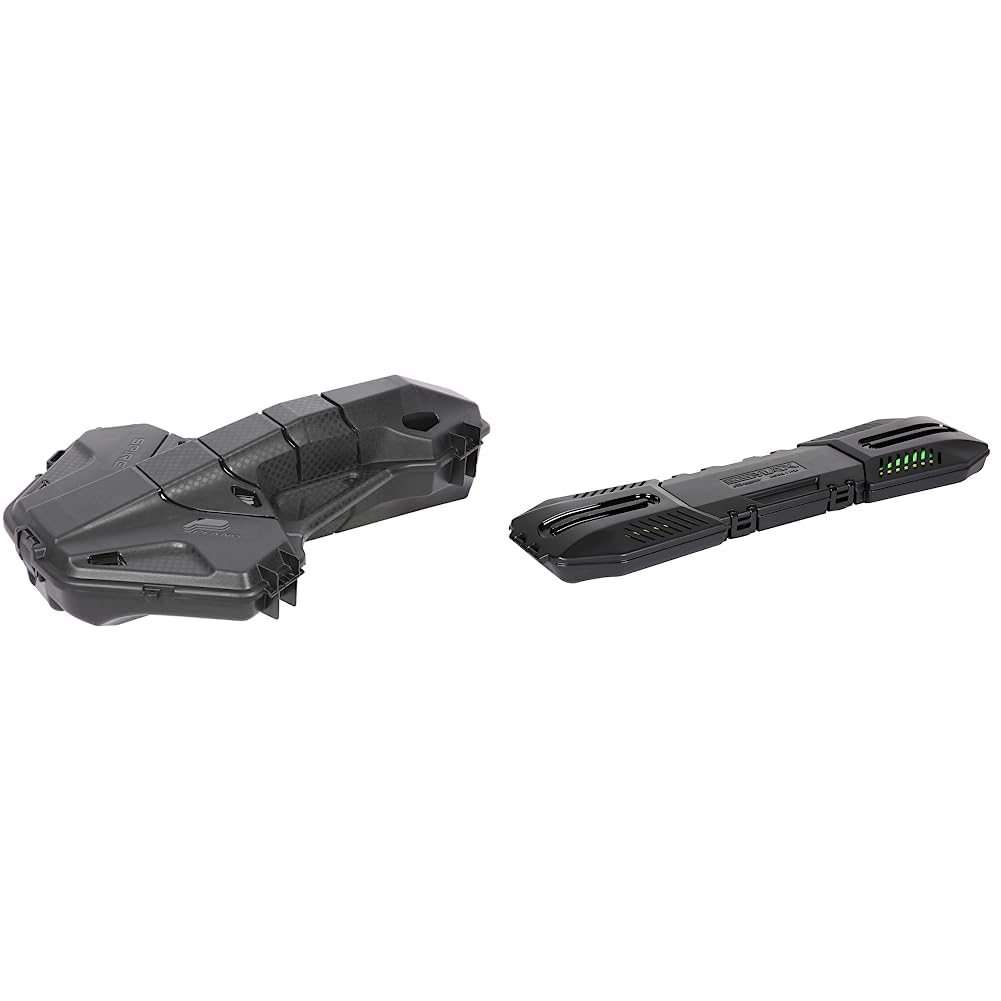 Plano Spire Crossbow Case, Black, Archery Bow Box Storage, Heavy-Duty Hard Crossbow Case for Optics and Quiver