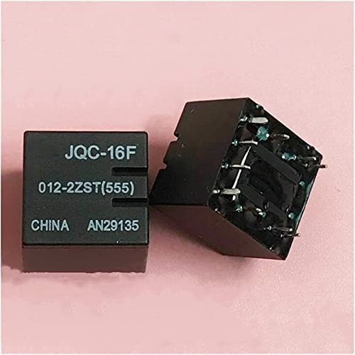 Relais JQC-16F 012-2ZST inverseur 12VDC lot de 5 pièces pour circuits - 2