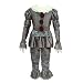 iCos Men's Adult Dancing Clown Joker Dressed Up Halloween Costume Party Outfit (X-Large)