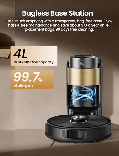Proscenic Q20Plus Robot Vacuum and Mop, 200-Minute Runtime, 10000Pa - Image 3