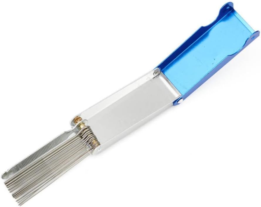 Carburetor Jet Cleaning Tool Compatible with Motorcycle ATV Vehicle Models Nozzle Jet Size Cleaning Tools for Automotive Motorcycle and Garden Tool Parts Fits 8K1927225B 1G72497012