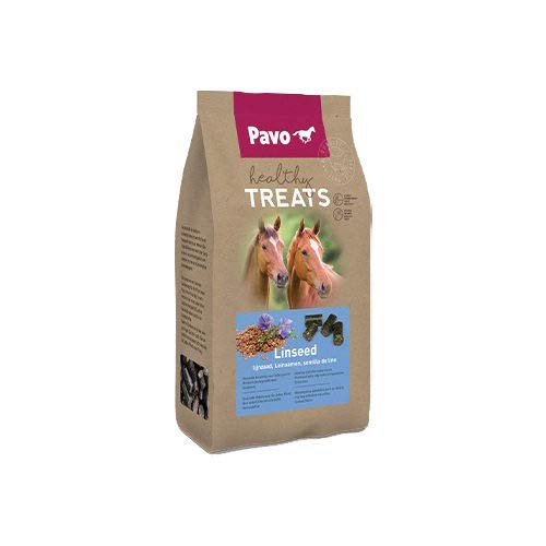 Pavo Healthy Treats Linseed friandise sans céréales pour cheval sensible