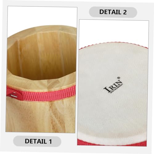 Vaguelly Instrumento de percussão para tambor de mão, acessórios para instrumentos musicais de madei