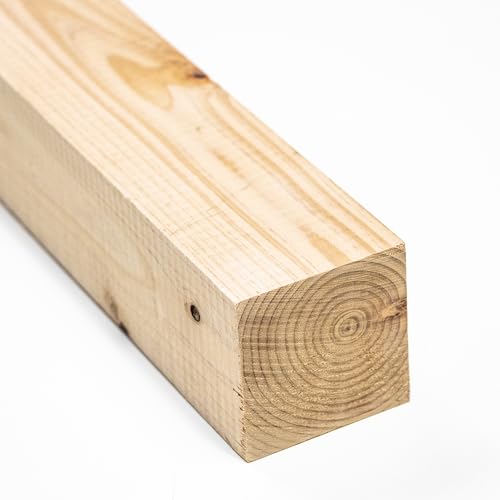 Amazon.co.jp: 川島材木店 桧 60角 長約1m(99cm) 6x6x100cm [3本] 2寸