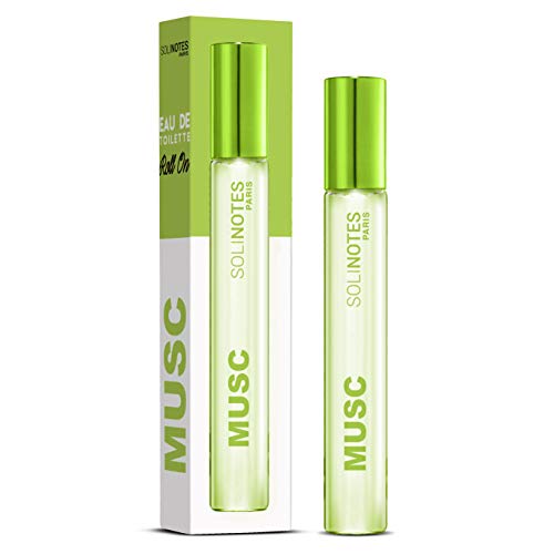 Solinotes Paris Musc (Musk) Eau de Toilette Roll On, 10 ml
