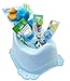 Premium Präsente Baby Geschenkkorb Junge Geschenk für Geburt oder Taufe blau (Klein)