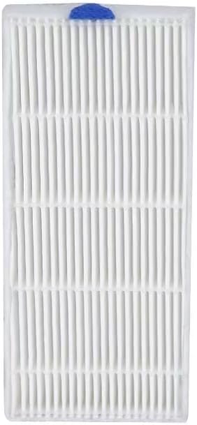 Robot Vacuum Brushes Side Brush HEPA Filter Mop Cloth Compatible with Dibea D960 DT9 Robotic Vacuum Parts (1set)(2pc Brush)