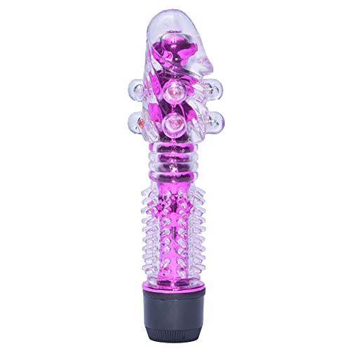 VIBRADOR SUPER SENSOR TRANSLÚCIDO COM ESFERAS